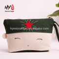 Canvas material embroidery craft handmade lady wallet